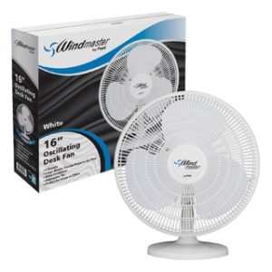 16"ETL DESK FAN WHITE 1