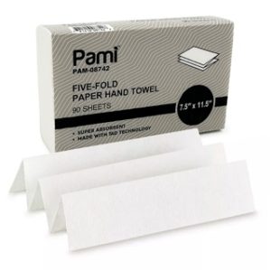 PAMI TAD FIVE-FOLD HAND TOWEL 90 CT 24/CS