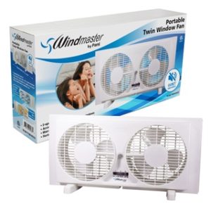9"ETL TWIN WINDOW FAN 1
