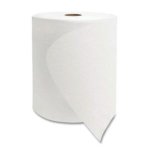 TOWEL ROLL WHITE PREMIUM 8" 6/CS