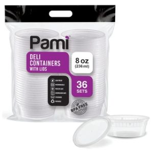 DELI CONTAINER COMBO 8 OZ 36/PK 10