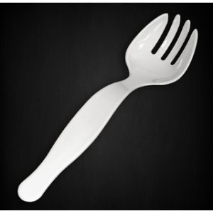 SERVING FORK WHITE 144
