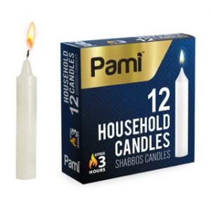 ALL PURPOSE HOUSEHOLD 4" CANDLE 12 CT 24