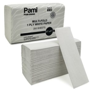 TOWEL M/F BLEACHED 4000pk (16/250)