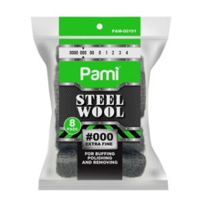 STEEL WOOL Extra FINE #000 - 8 CT 15/CS