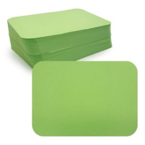 TRAY COVERS 10X14 GREEN 1000/CS