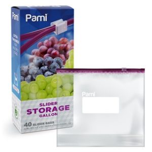 40ct  GALLON SLIDER STORAGE BAG 12