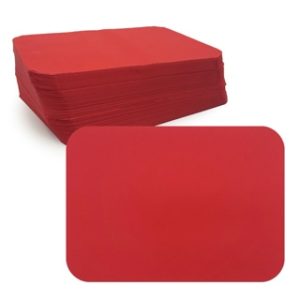 TRAY COVERS 10X14 RED 1000/CS