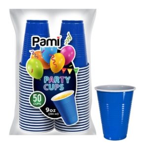 9 OZ PARTY CUP CO-EX BLUE 50 CT 12