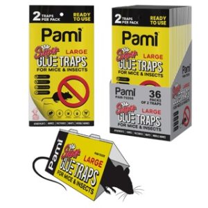 MOUSE TRAP LARGE FLAT 2/PK 144/CS