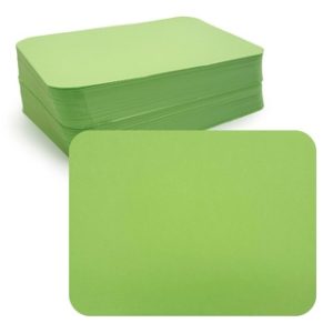 TRAY COVERS 12X16 GREEN 1000/CS