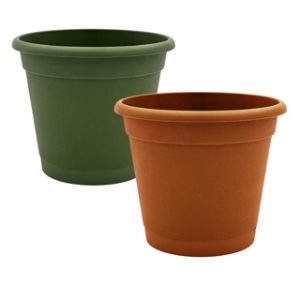 8" PLANTER & SAUCER - ASST 48