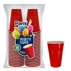 12 OZ PARTY CUPS CO EX RED 50 CT 12