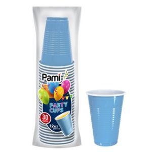 12 OZ PARTY CUPS CO EX LIGHT BLUE 30 CT 12
