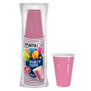 12 OZ PARTY CUPS CO EX PINK 30 CT 12