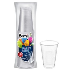 12 OZ PARTY CUPS CO EX CLEAR 30 CT 12