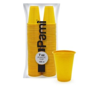 CUP 7 OZ YELLOW 100 CT 12