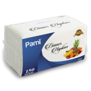 DINNER NAPKIN 2 PLY 150 CT 20/CS