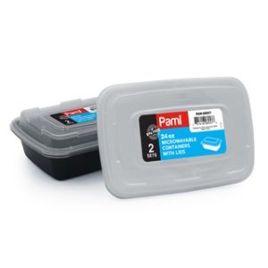 MW RECTANGULAR 24OZ CONT 2 CT 48/CS