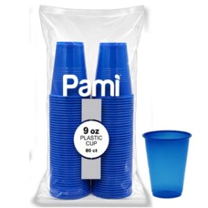 CUP 9 OZ BLUE 80 CT 12