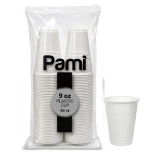 CUP 9 OZ WHITE 80 CT 12