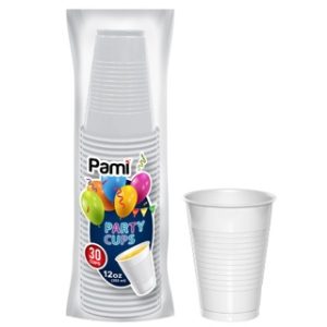 12 OZ PARTY CUPS CO EX WHITE 30 CT 12
