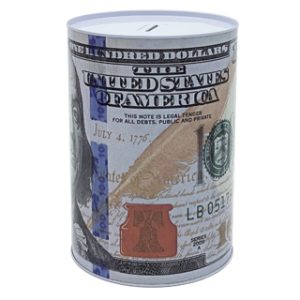PIGGY BANK DOLLAR LARGE 15x22 CM 24