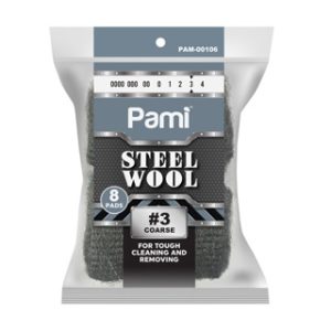STEEL WOOL COARSE #3 - 8 CT 15/CS