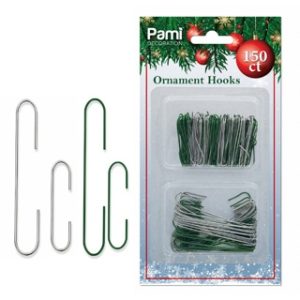150ct ORNAMENT HOOKS - ASST 72