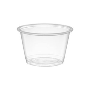 PORTION CUPS PLASTIC 4 OZ  25/100