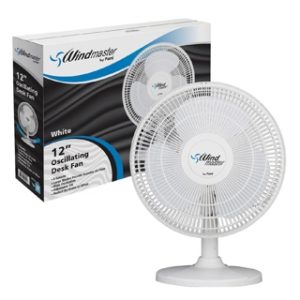 12"ETL DESK FAN WHITE 1