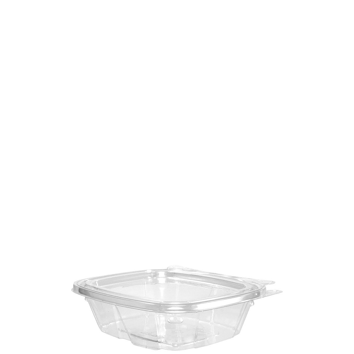 8 OZ PET PLS TAMPER EVIDENT CONT W/FLAT LID