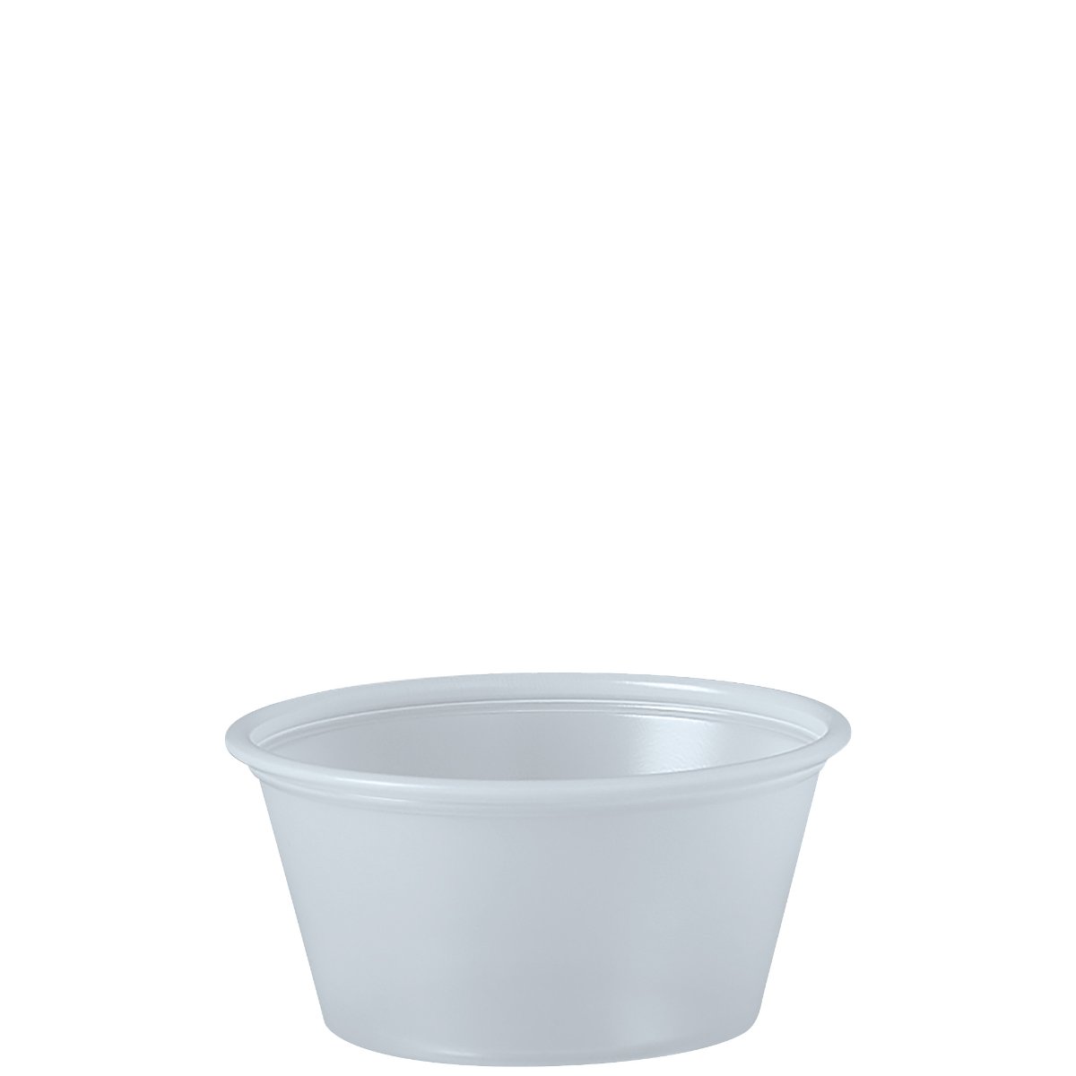 CUP 2 OZ. SOUFLE PLASTIC