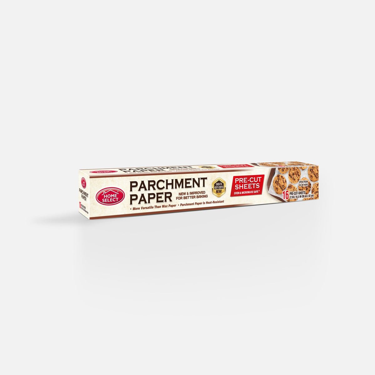 16ct PARCHMENT PAPER - PRE-CUT SHEETS - 12