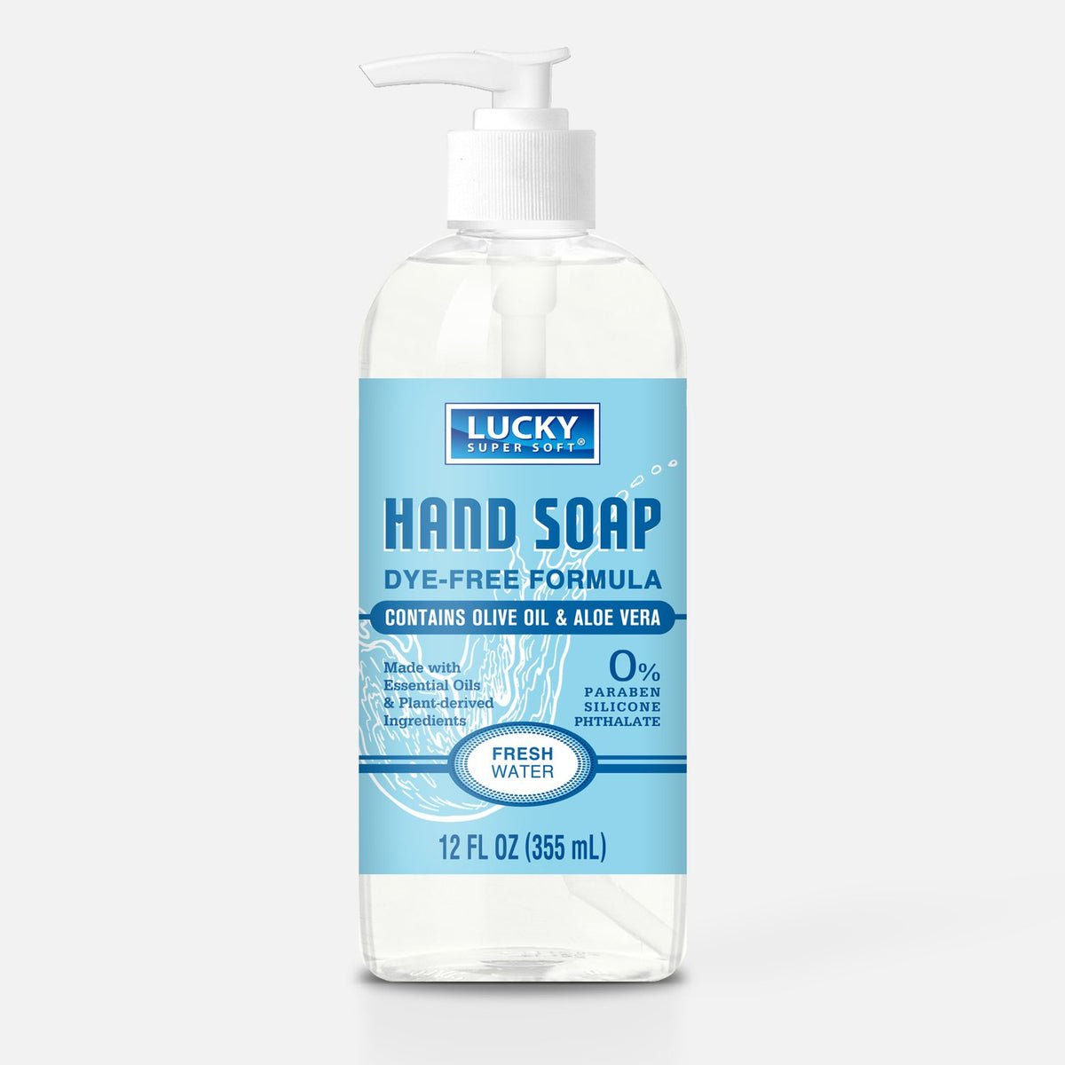 15 fl oz HAND SOAP - FRESH WATER - 12