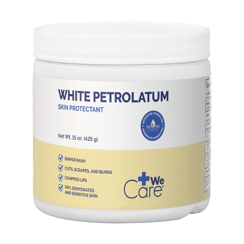 WHITE PETROLATUM 15oz jar  12/CS