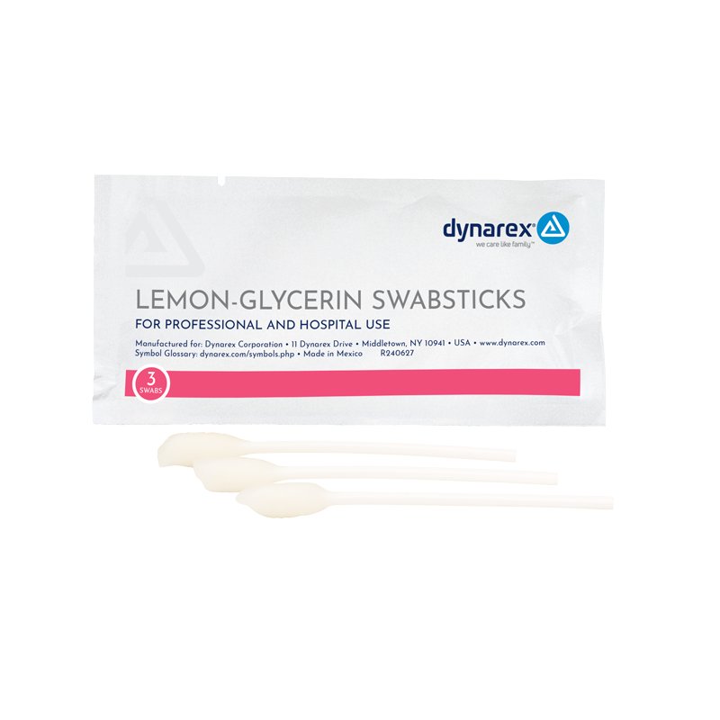 SWABSTICKS LMN / GLYCERIN 3'S (bx)