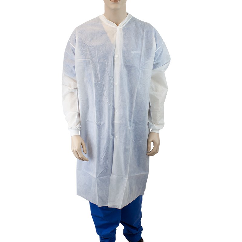 LAB COAT W/OUT POCKETS MEDIUM WHITE 3/10/CS