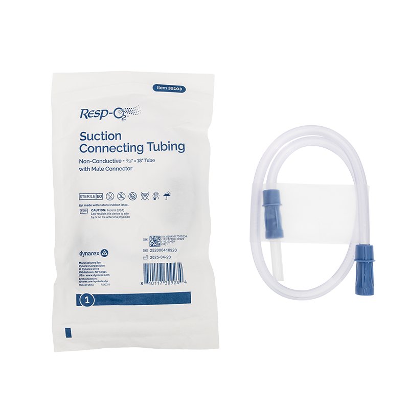 SUCTION TUBING NON CONDUCTIVE 3/16" x18"  100/cs