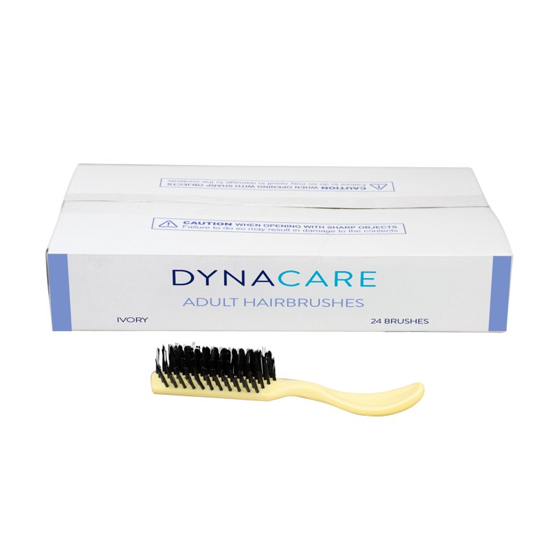 ADULT HAIRBRUSH (IVORY) 24/bx