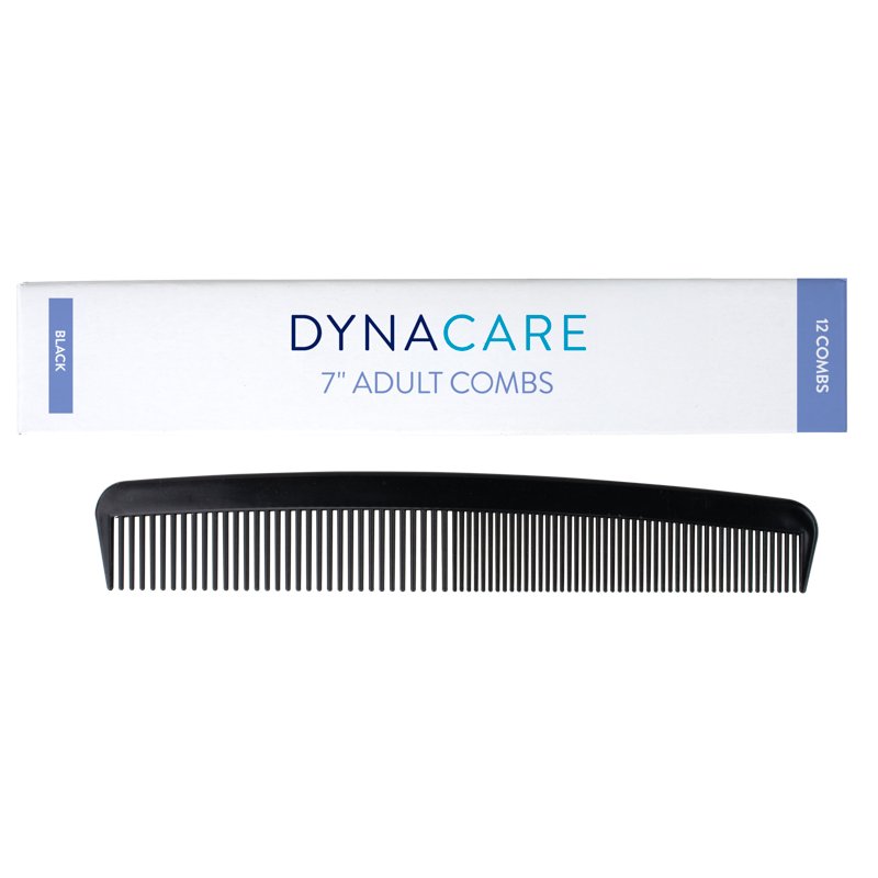 ADULT COMBS 7 BLACK (bx)"