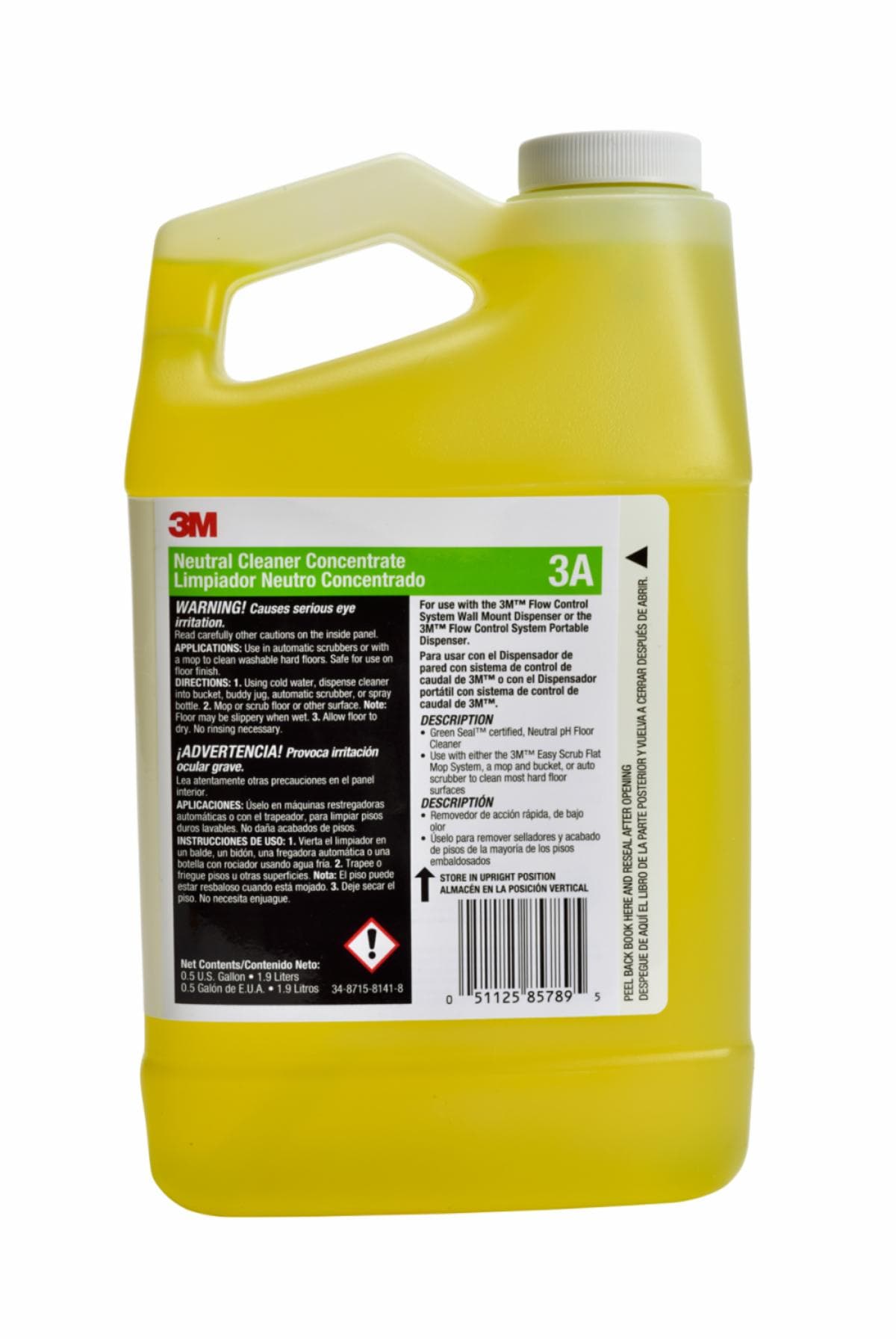 NEUTRAL CLEANER CONCENTRATE # 3A  4/CS