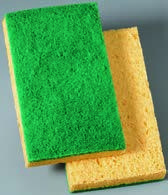 SPONGE SCRUBBERS