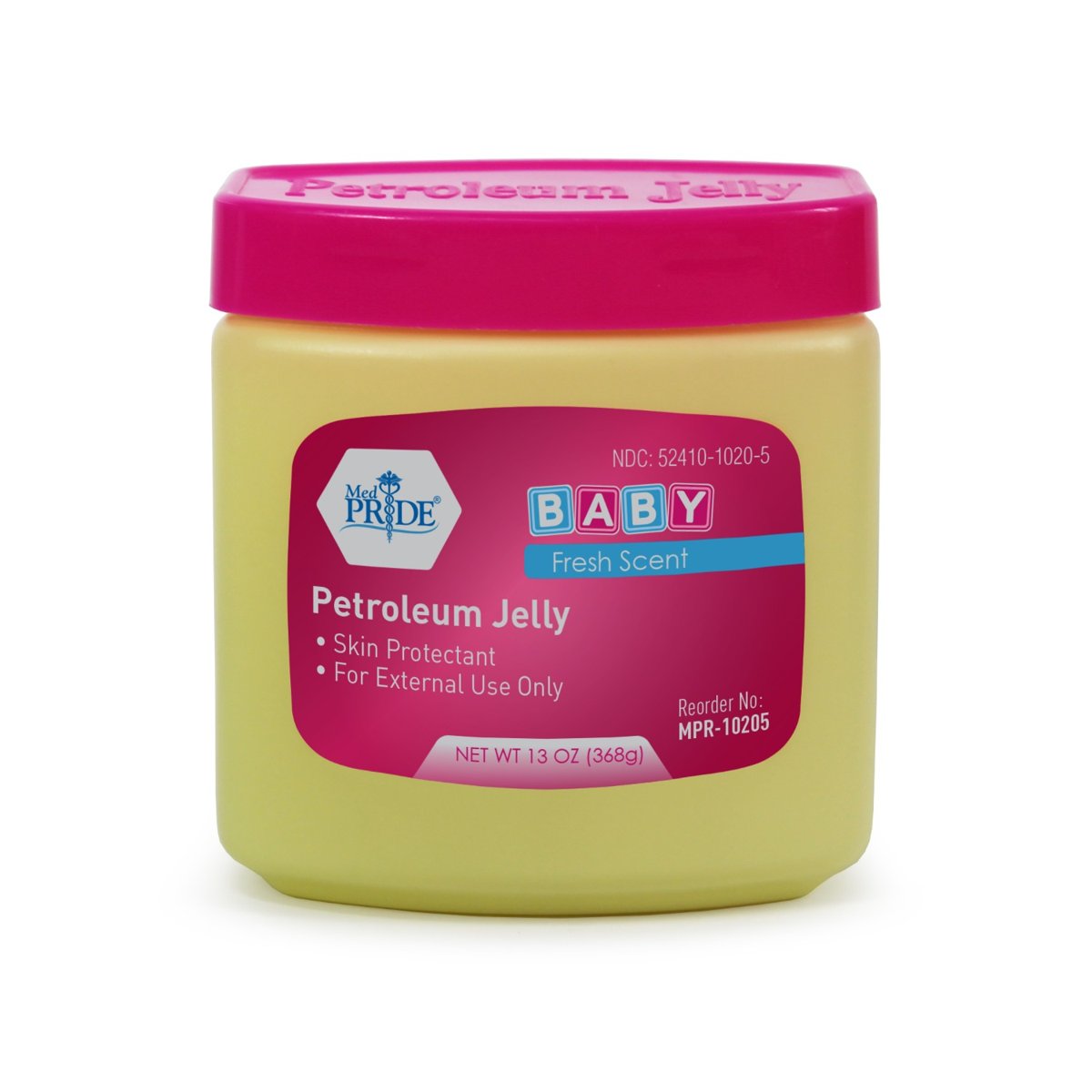 13oz PETROLEUM JELLY -BABY PINK 24