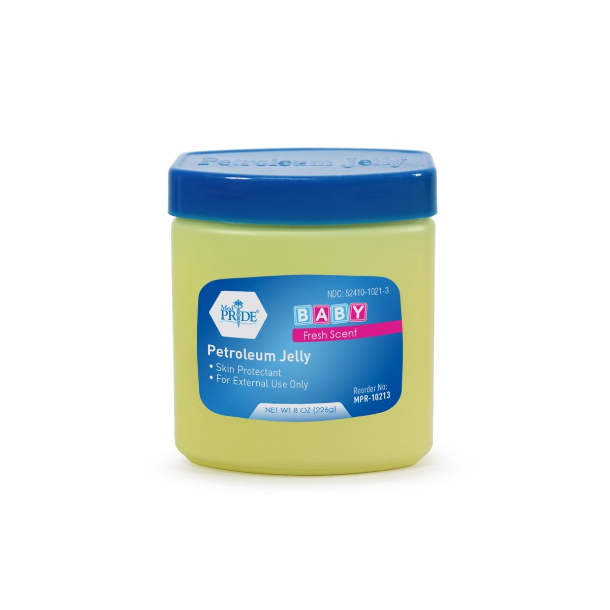 8oz PETROLEUM JELLY -BABY BLUE 24