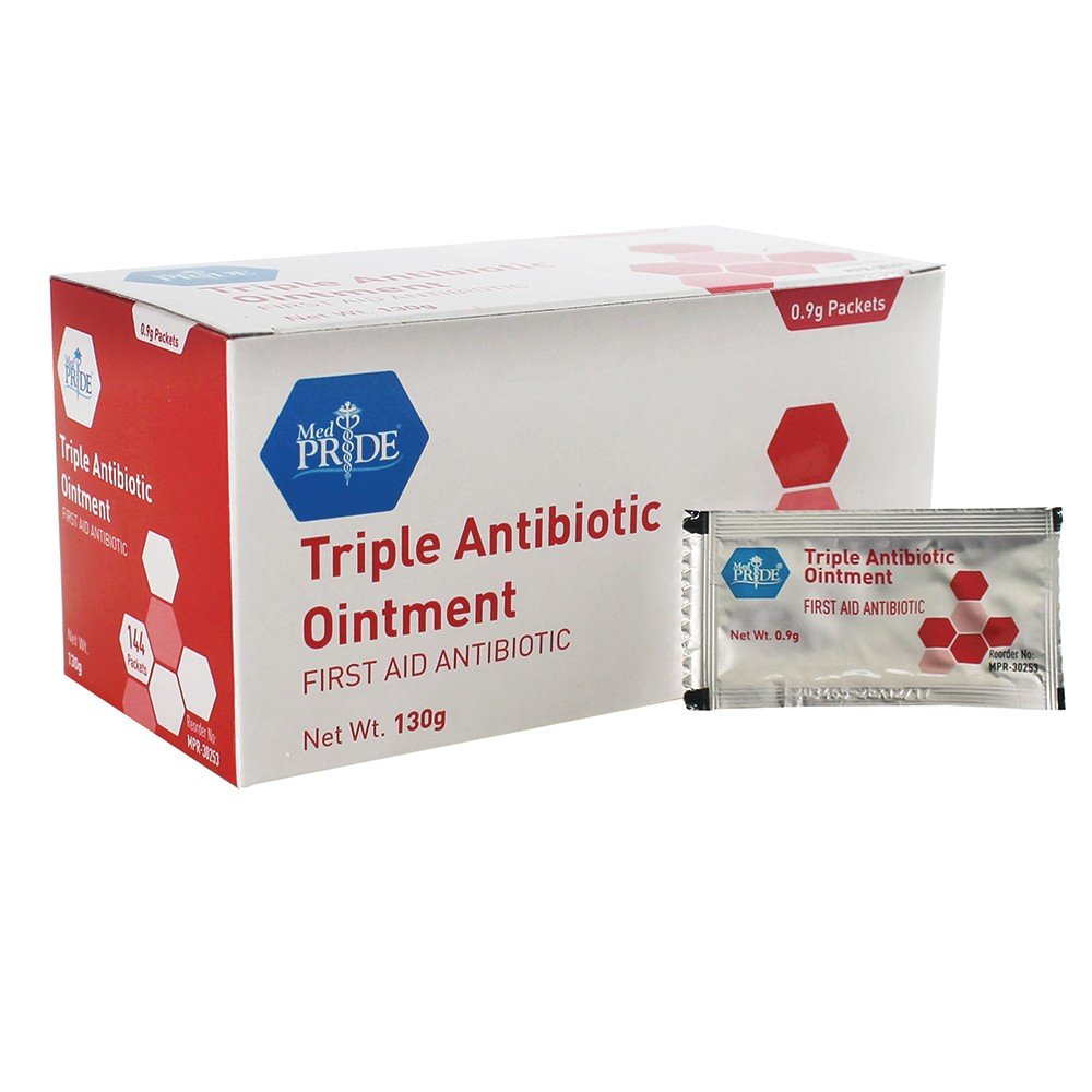 Triple Antibiotic - .9g foil packets - 144/box