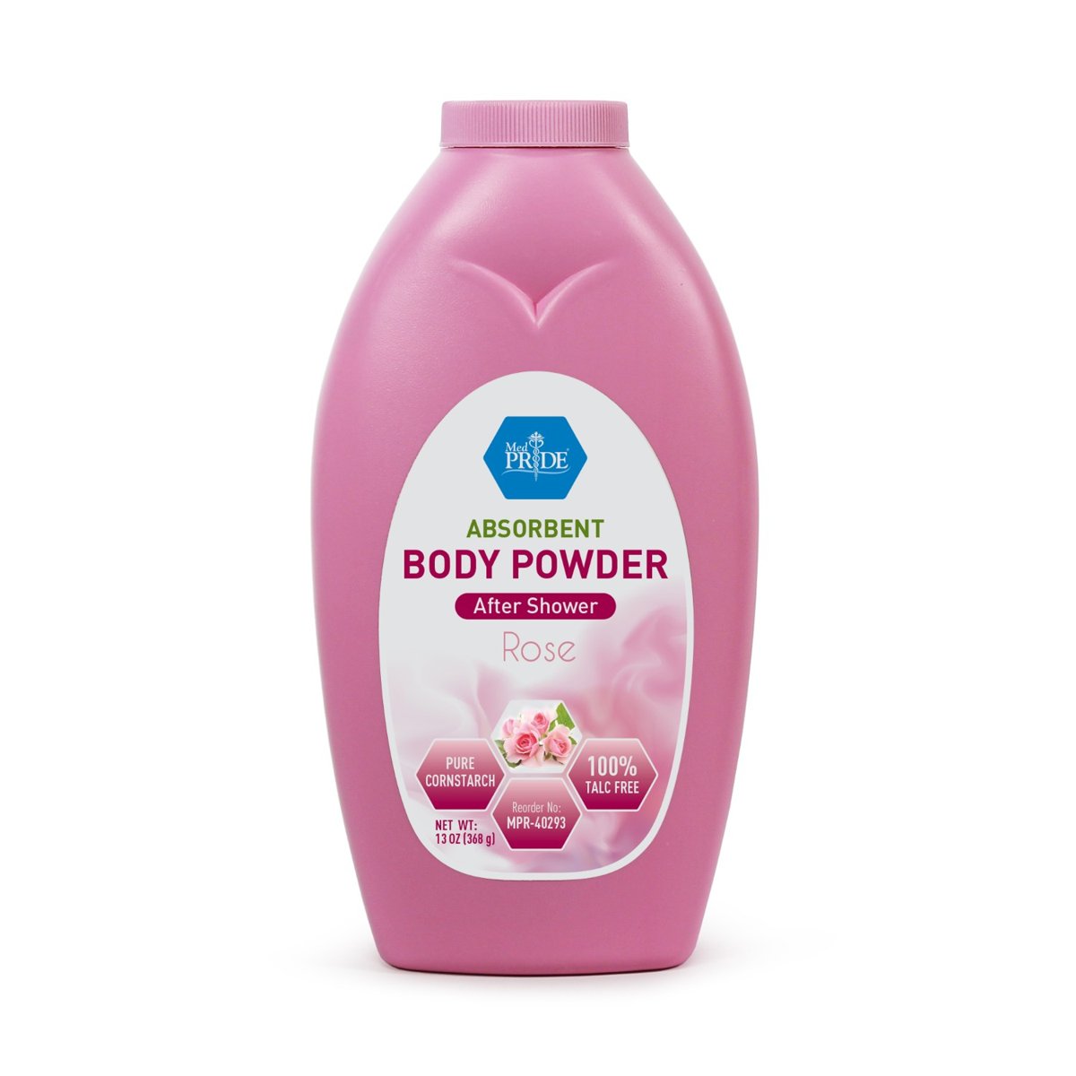 13oz BODY POWDER - ROSE 24