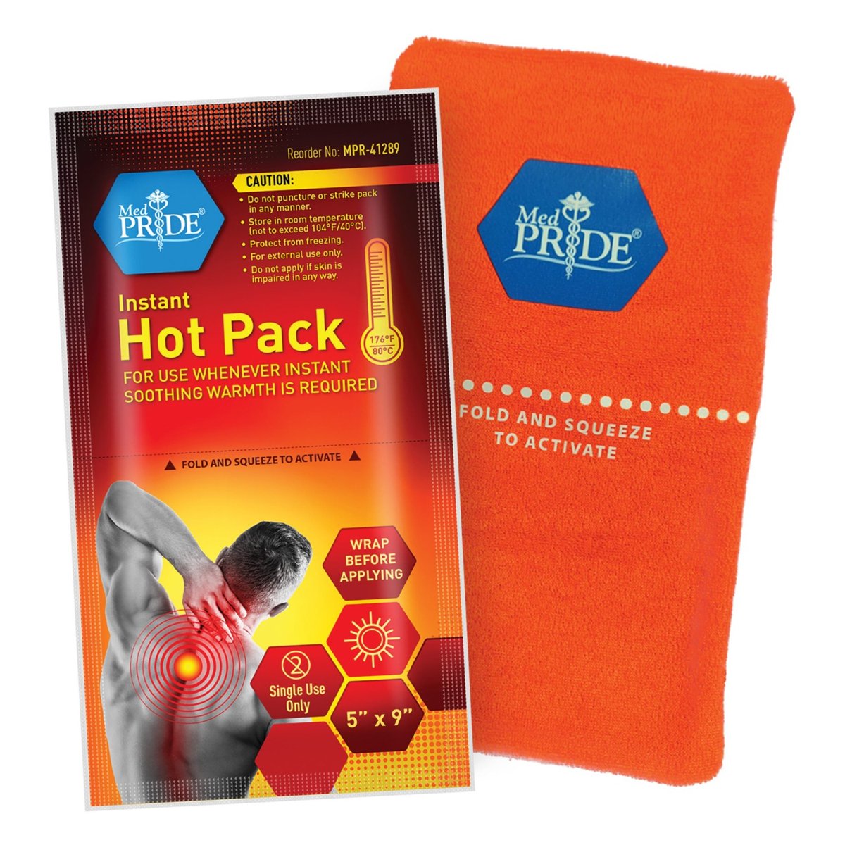Instant Hot Packs 5x 9"- 24/cs