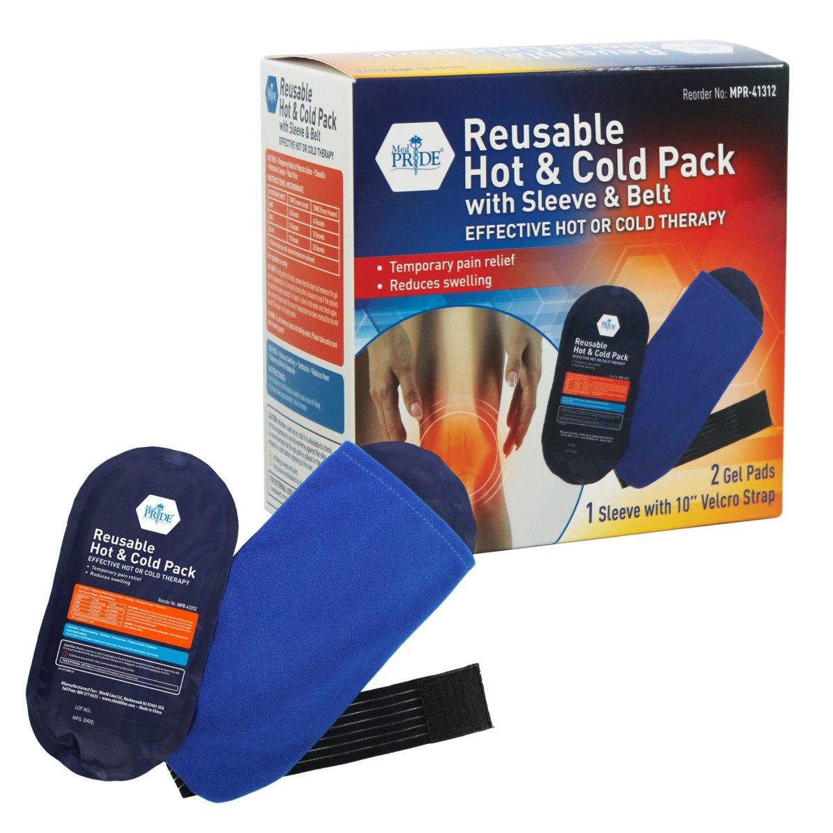 REUSABLE 10.4X5.3 HOT & COLD 2 PACK 1 SLEEVE