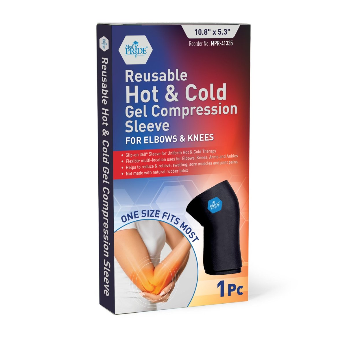 GEL COMPRESSION SLEEVE-MD-11X4.7  12/CS